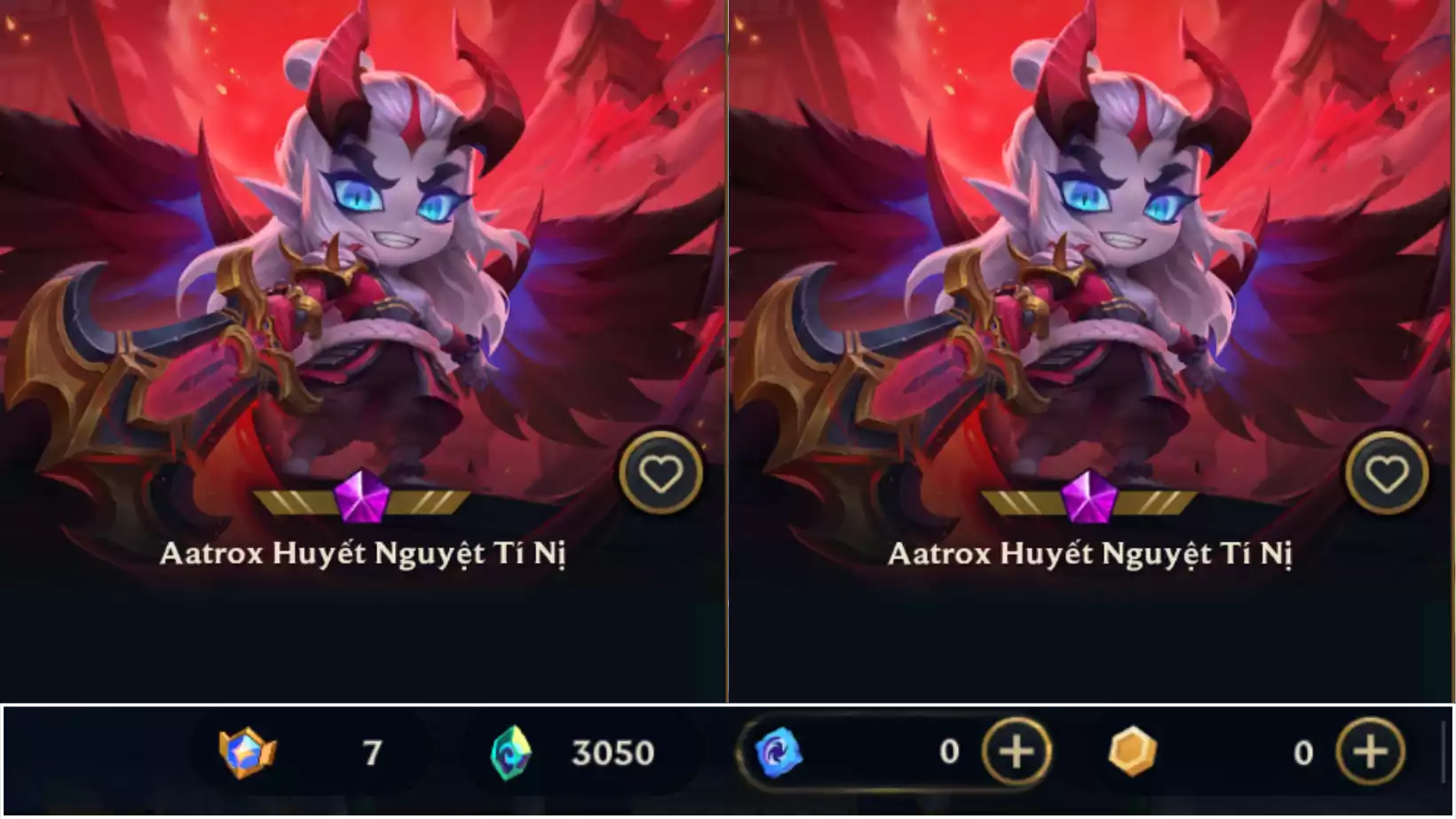 AATROX HUYẾT NGUYỆT TÍ NỊ DƯ 7HC 3K PHA LÊ
